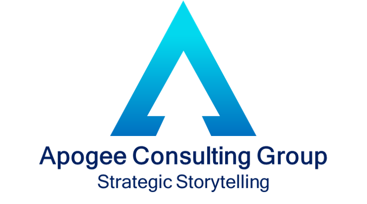 The logo of Apogee Consulting Group, a consulting company based in Croton on Hudson, NY, owned by Dan Isleib.